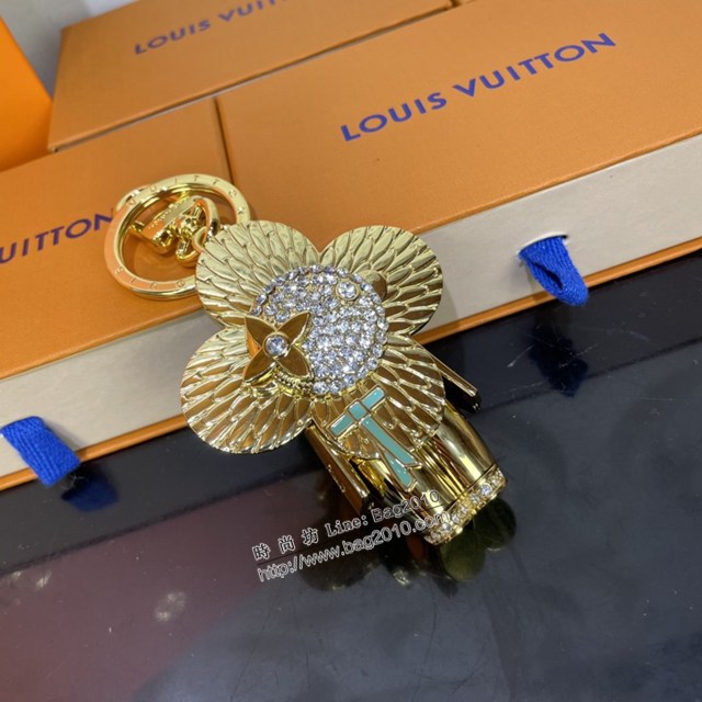 lv專櫃2022新款路易威登吉祥物Vivienne Metal包飾 lv頂級原單金屬鑰匙扣 MP1990 ydh4788